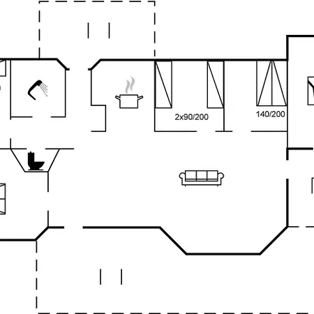 Nyaraló Tanita - 450m From The Sea By Interhome Tranekær